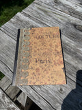 Handcrafted Ephemera Notebook/Journal Paris/Haute Couture
