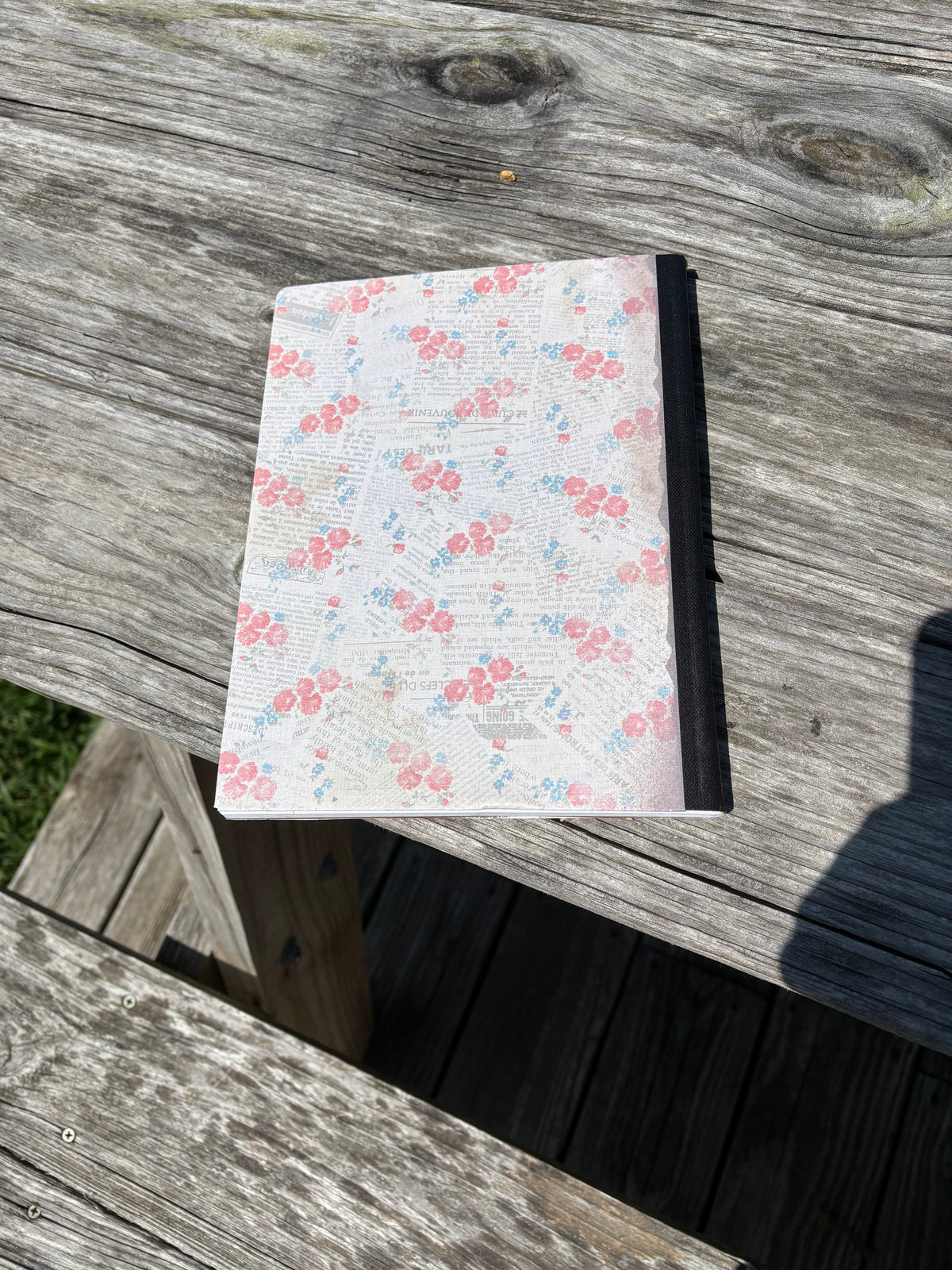 Handcrafted Ephemera Notebook/Journal