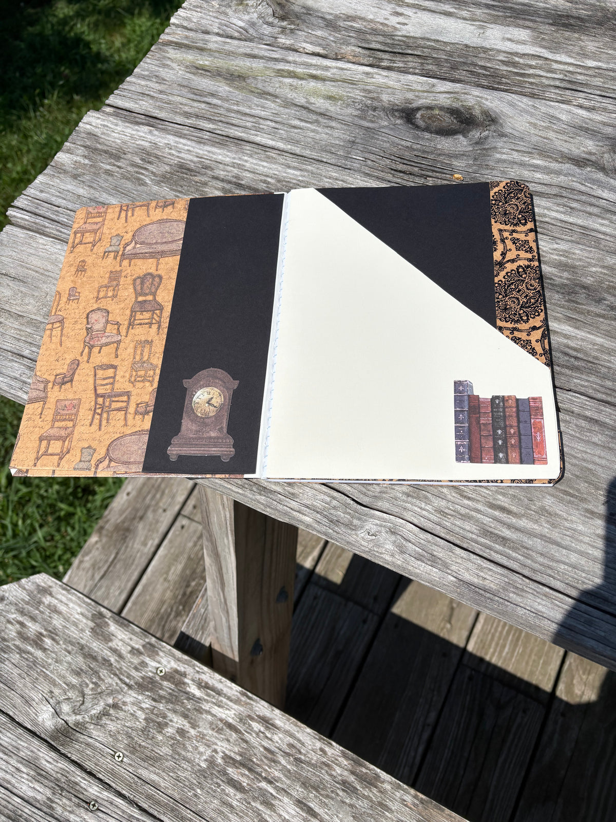 Ephemera Notebook/Journal Handcrafted