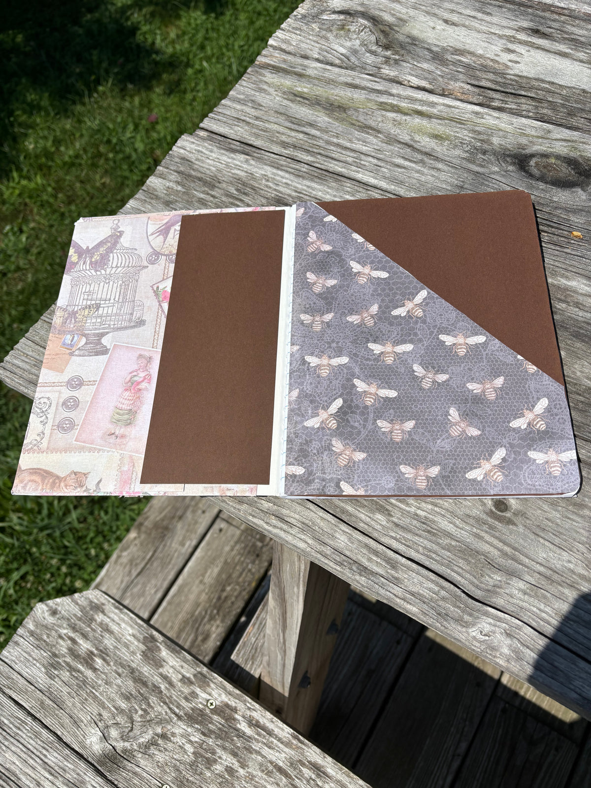 Ephemera Notebook/Journal Handcrafted