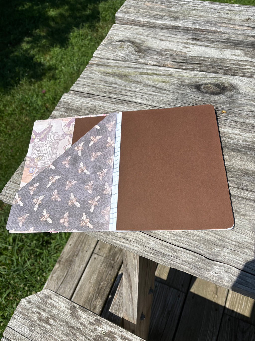 Ephemera Notebook/Journal Handcrafted