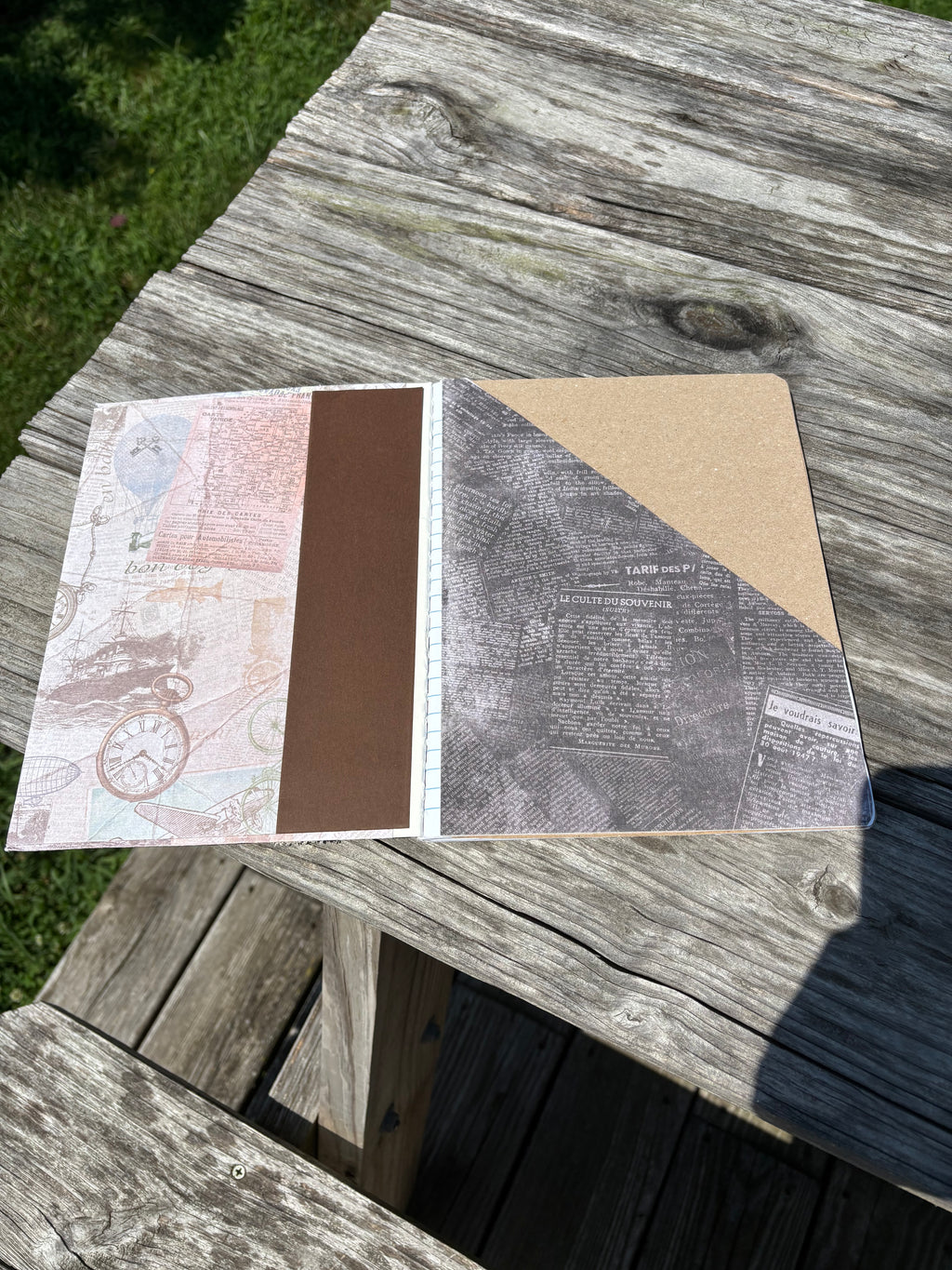 Ephemera Notebook/Journal Handcrafted