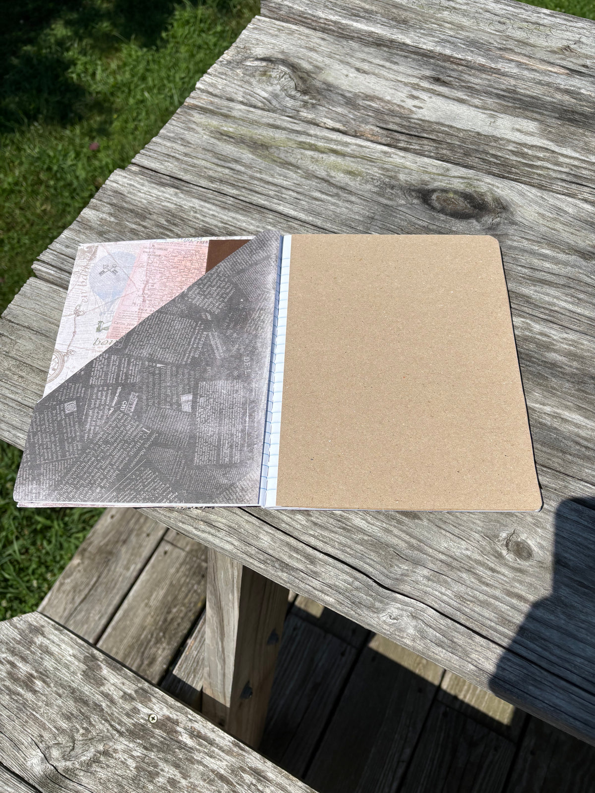 Ephemera Notebook/Journal Handcrafted