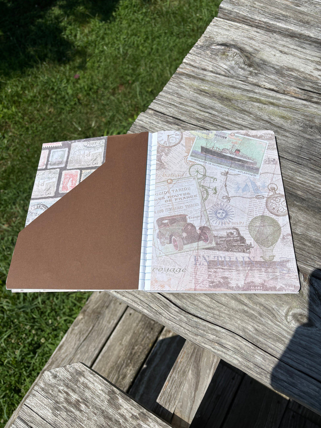 Ephemera Notebook/Journal Handcrafted