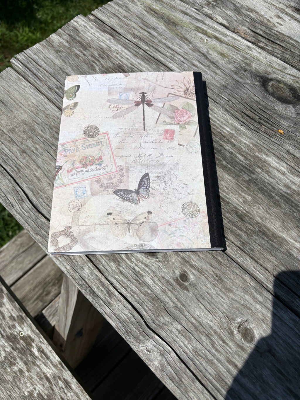 Ephemera Notebook/Journal Handcrafted