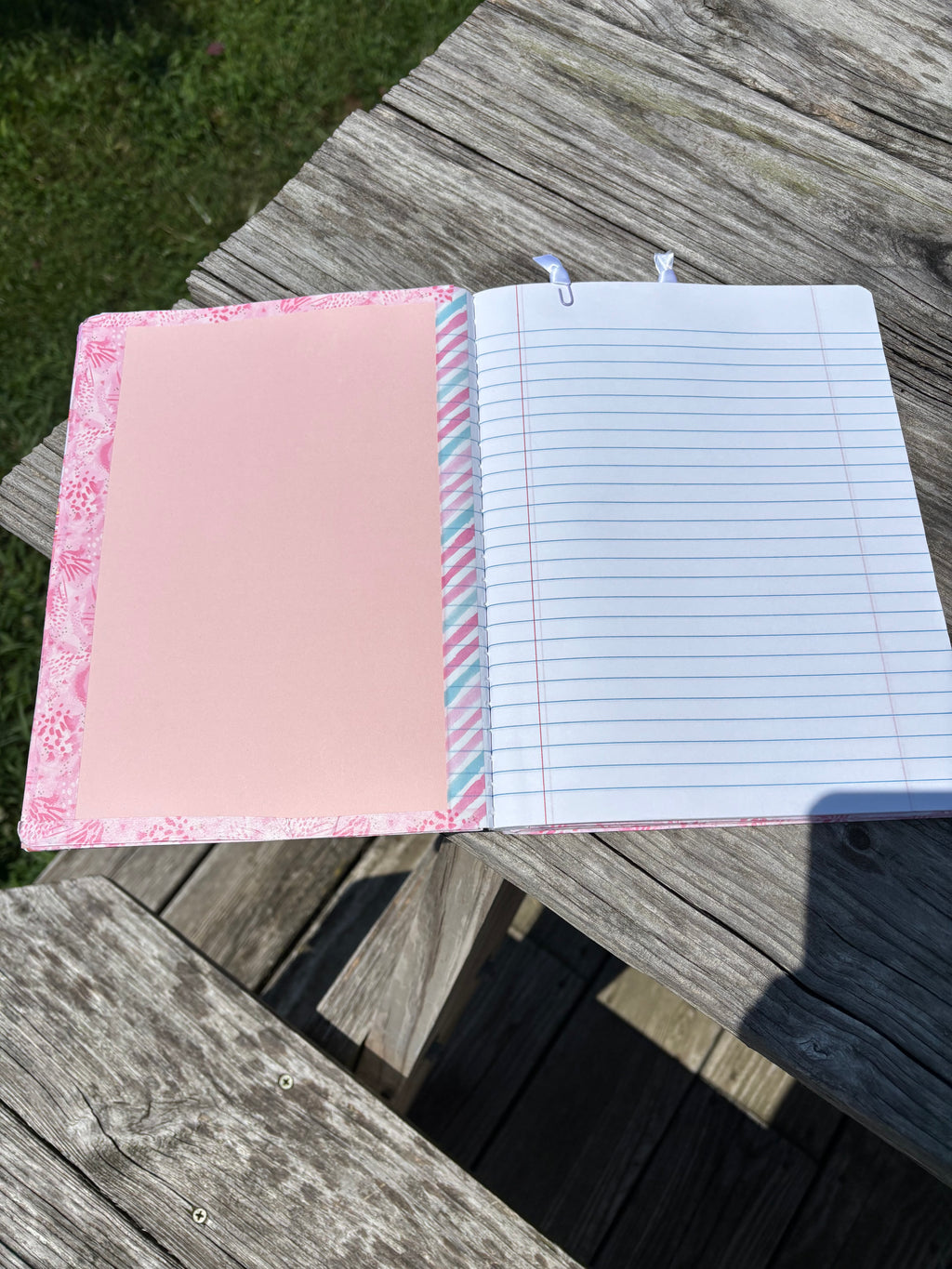 Pink & Purple Balloon & Shells Journal / Notebook