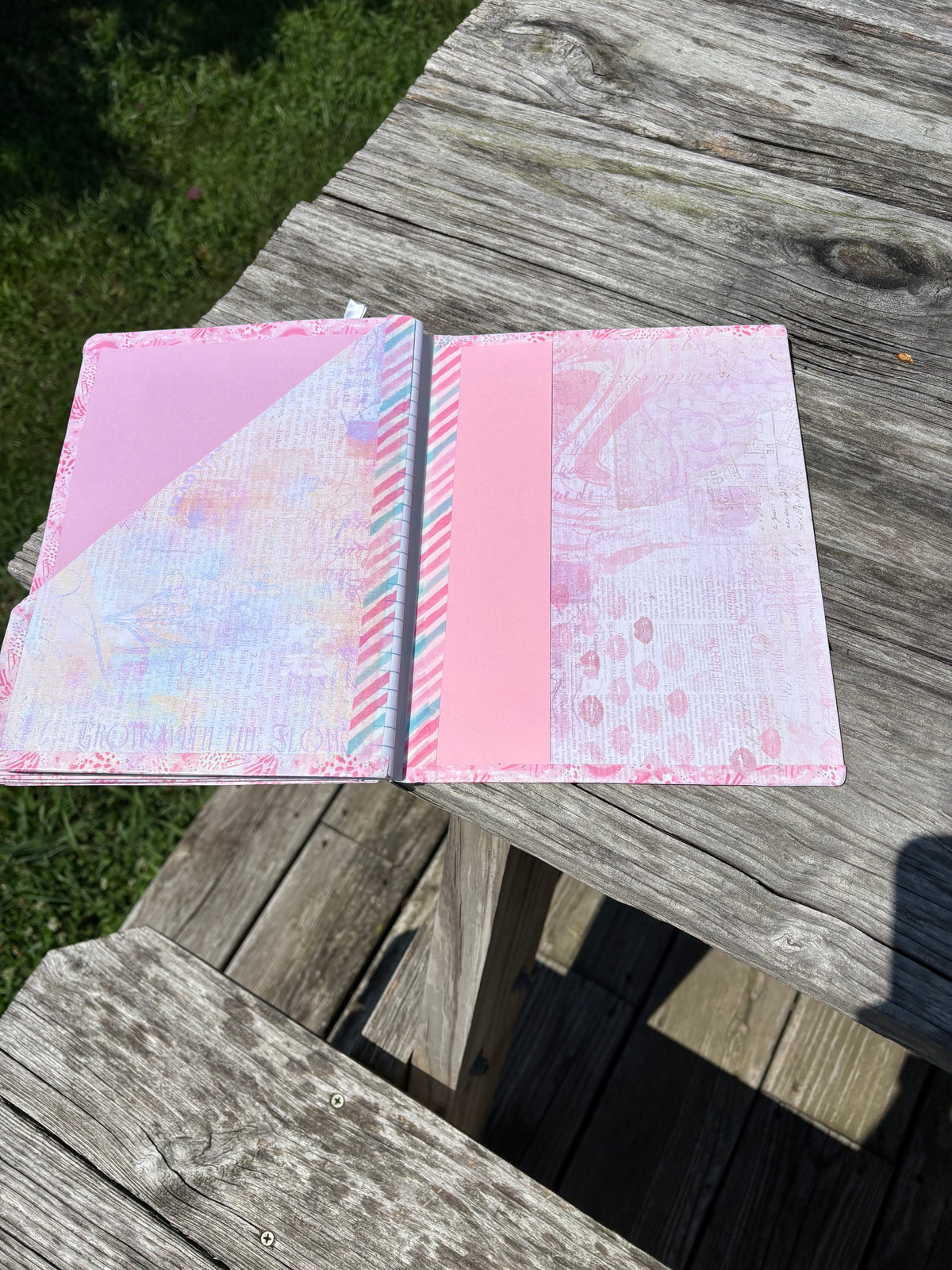 Pink & Purple Balloon & Shells Journal / Notebook