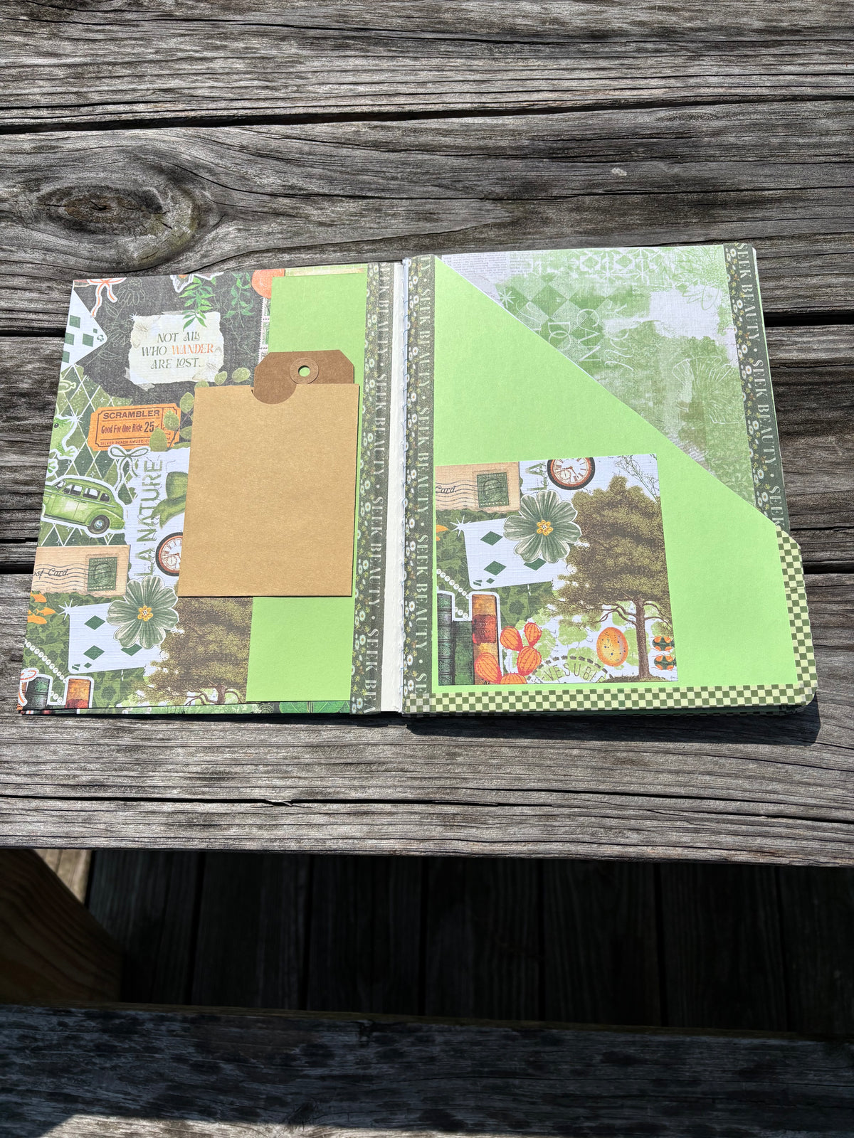 Green Butterfly Journal