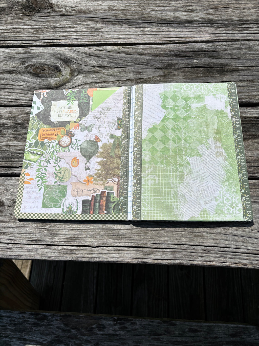 Green Butterfly Journal