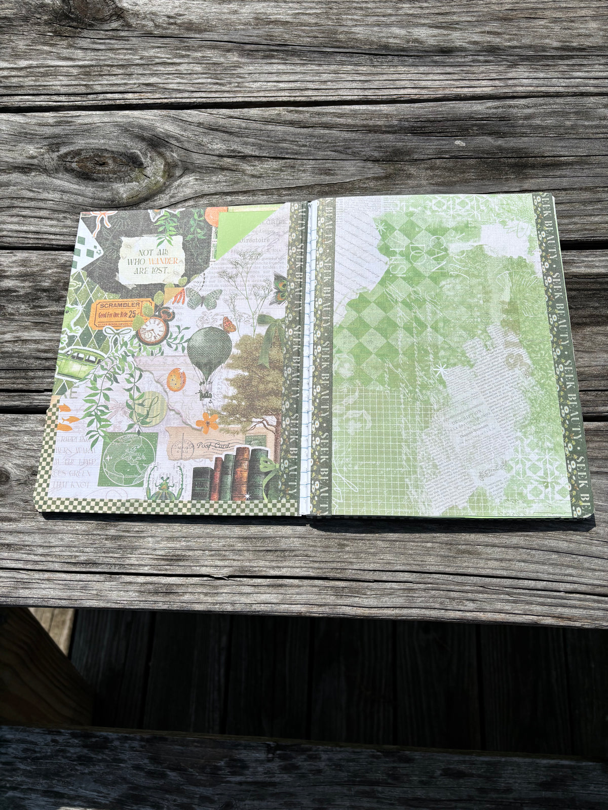 Green Butterfly Journal