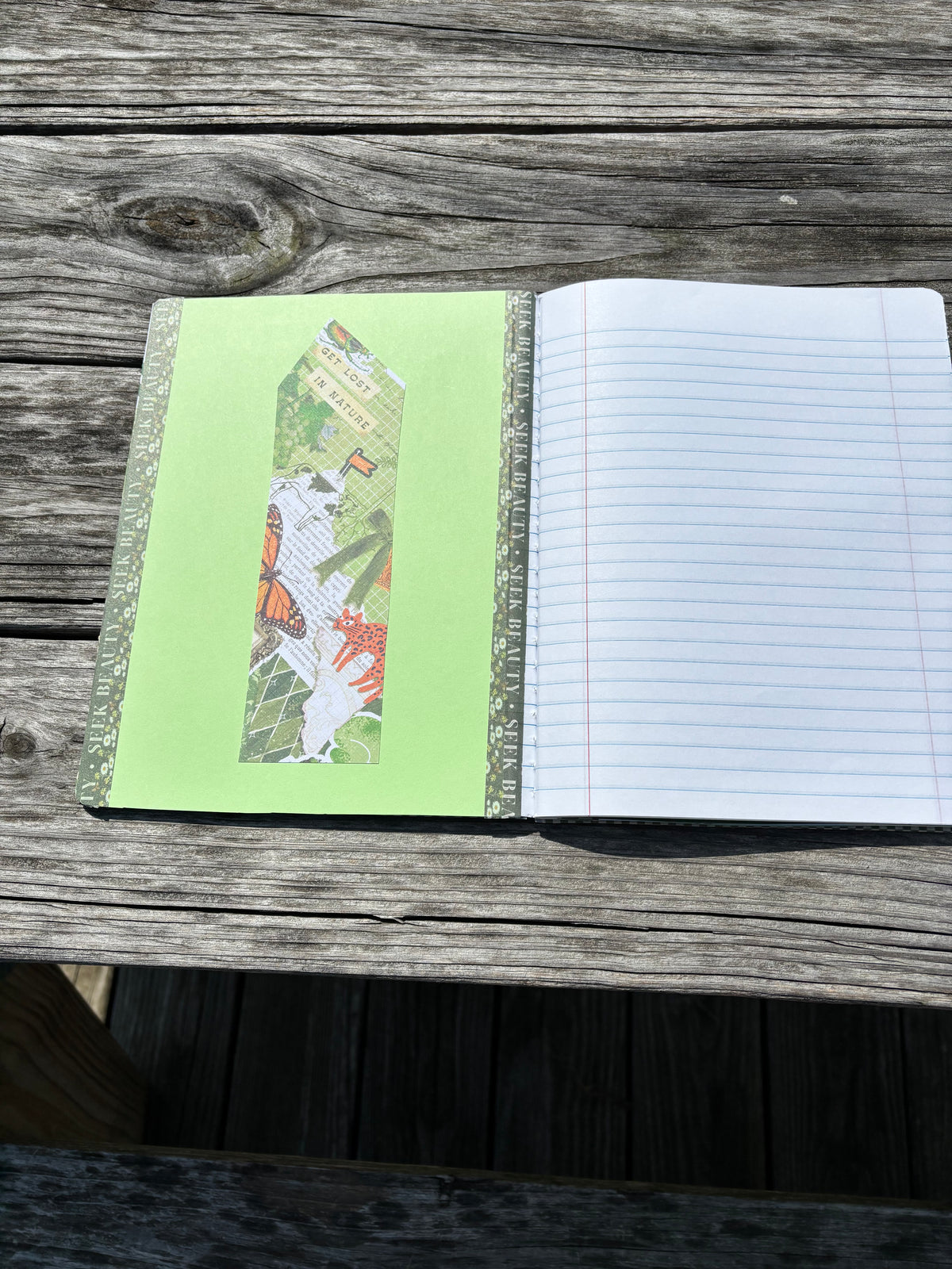 Green Butterfly Journal