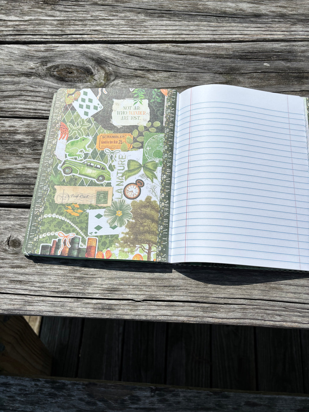 Green Butterfly Journal