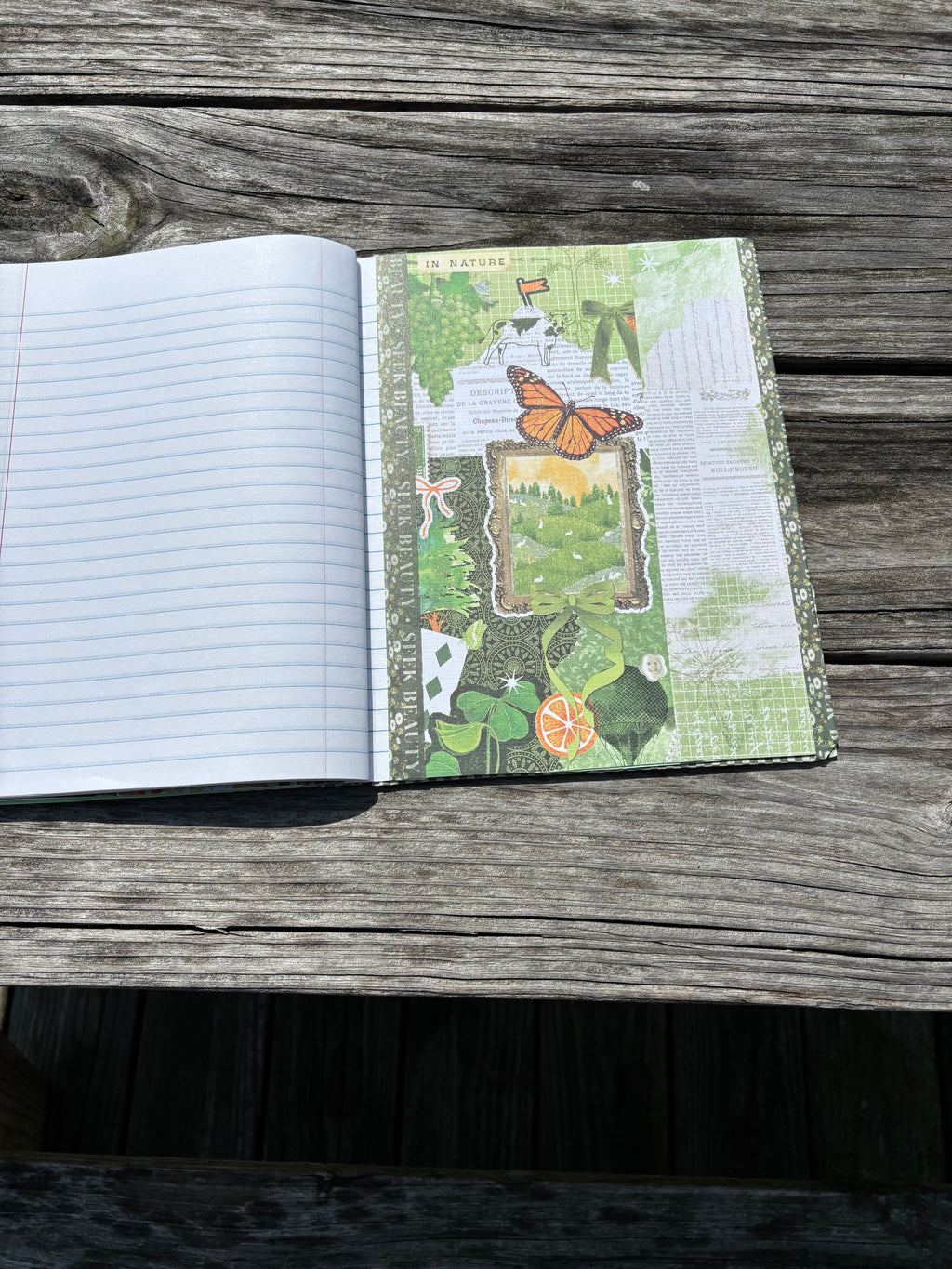 Green Butterfly Journal