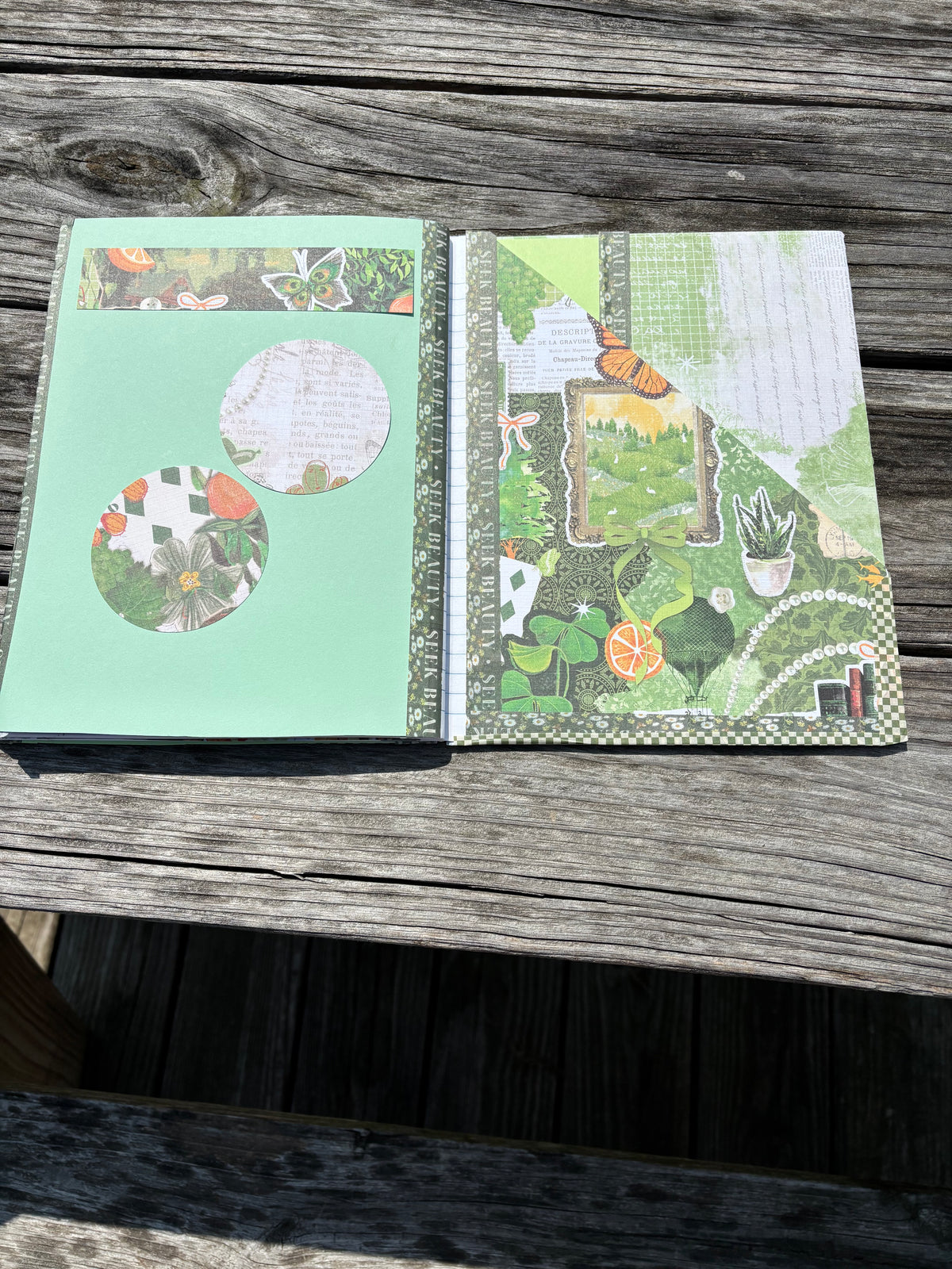Green Butterfly Journal