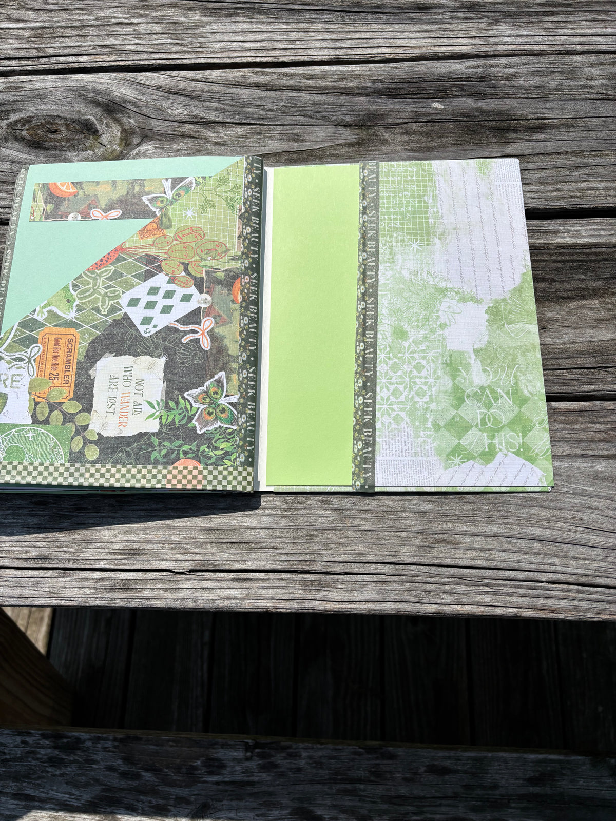 Green Butterfly Journal