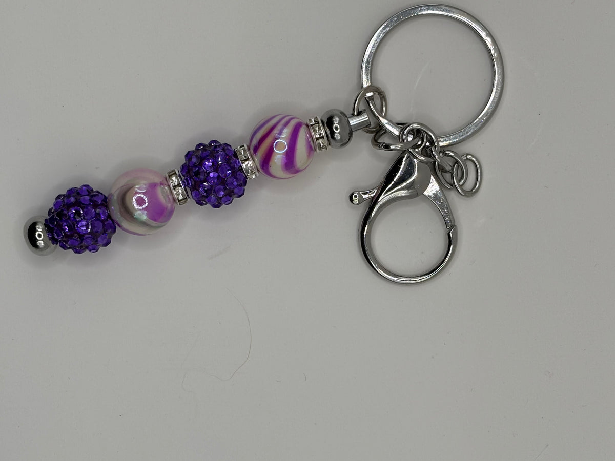 Purple Key Chain
