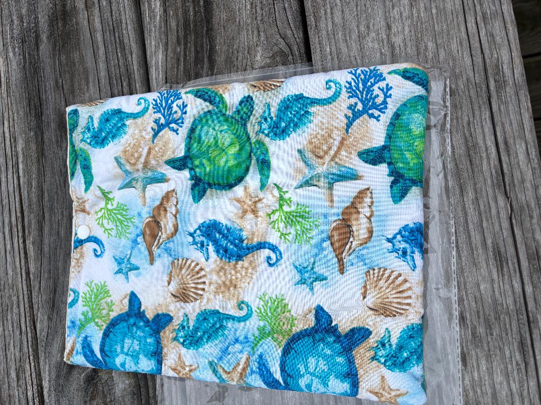 Sea Turtle Book Sleeve/Tablet Sleeve