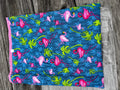 Pink Flamingo Book Sleeve/Tablet Sleeve