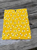 Yellow Bee Book Sleeve/Tablet Sleeve