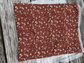 Brown Floral Book Sleeve/Tablet Sleeve