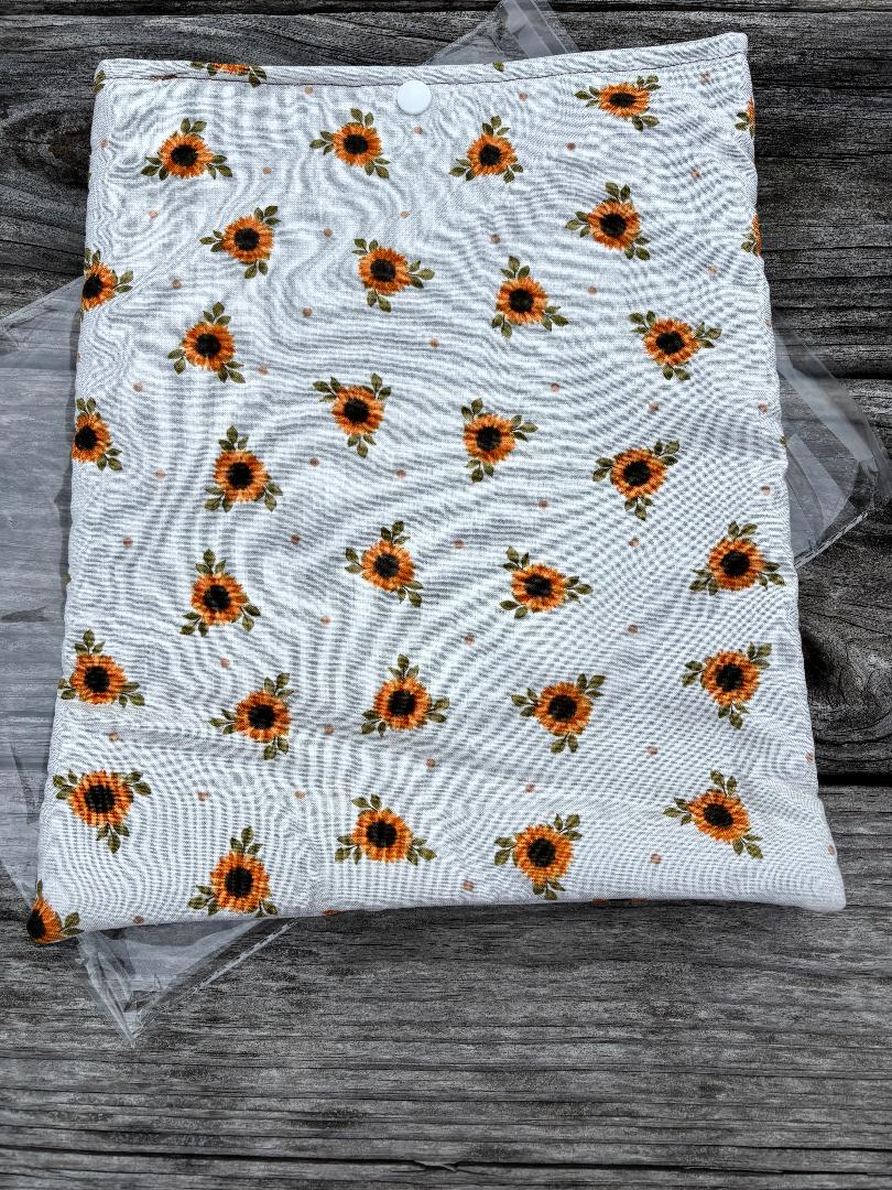 Sunflower Book Sleeve/Tablet Sleeve